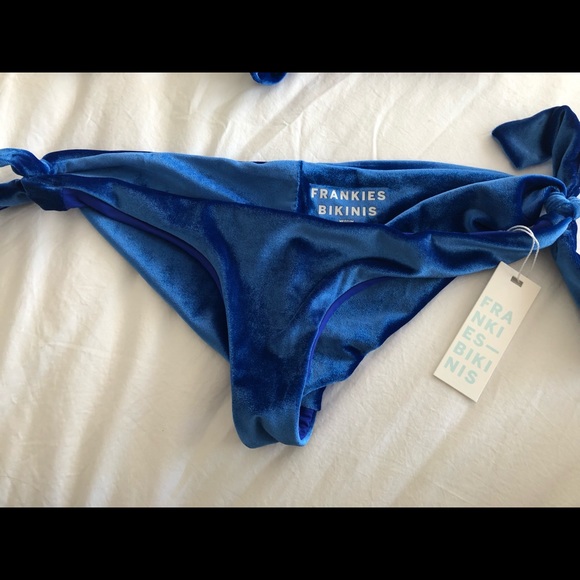 Frankie’s Bikinis Falcon Velvet Bikini Set - Picture 3 of 5